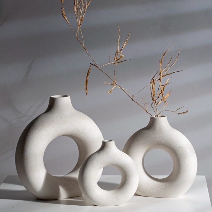 Modern Nordic Art Vase - Image 6