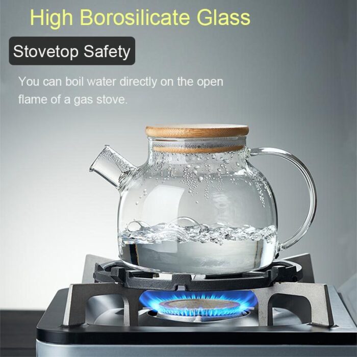 Supreme Sipper Glass Teapot - Image 9