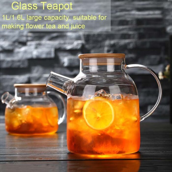 Supreme Sipper Glass Teapot - Image 8