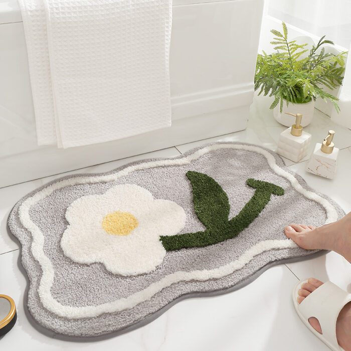 Urban Bloom Bathroom Mat - Image 4