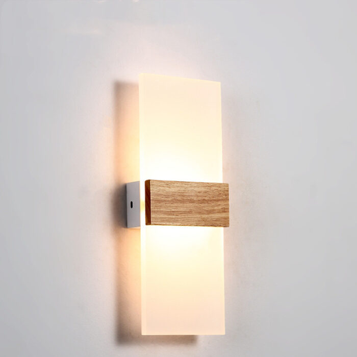 LuminaWood LED Wall Lamp - Image 2