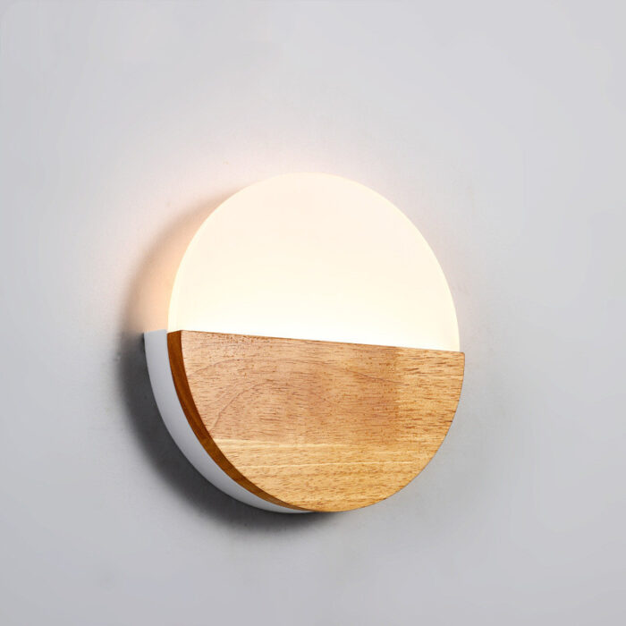LuminaWood LED Wall Lamp - Image 1