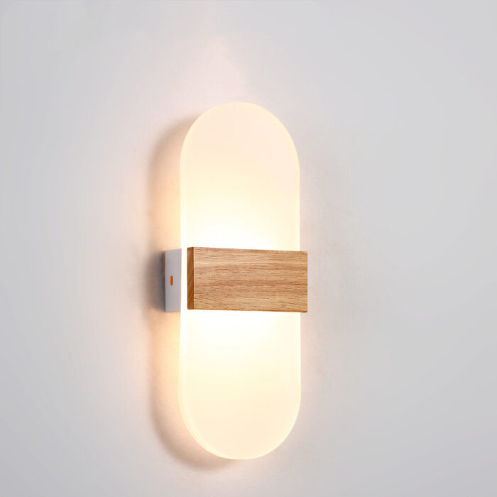 LuminaWood LED Wall Lamp - Image 3