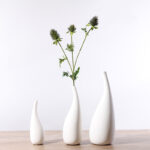 Droplet Delight Ceramic Vase