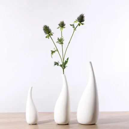 Droplet Delight Ceramic Vase