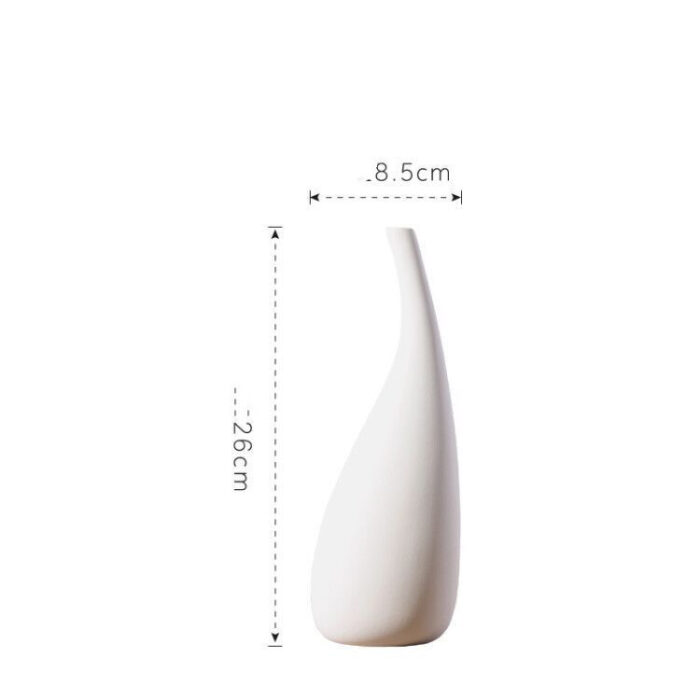 Droplet Delight Ceramic Vase - Image 4