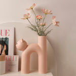Kitty Cuddle Ceramic Vase - Image 3