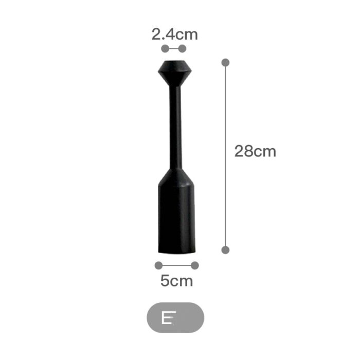 Scandinavian Noir Candle Holder Set - Image 7