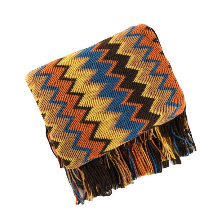 Vintage Aztec Stripe Blanket - Image 11