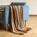 Vintage Aztec Stripe Blanket - Image 5