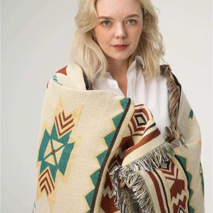 Boho Aztec Sand Blanket Kooihaus.com