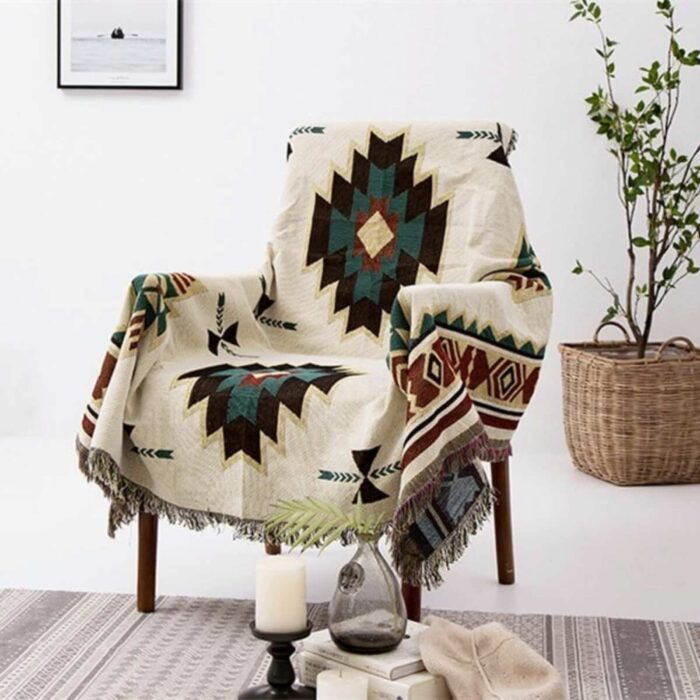 Boho Aztec Sand Blanket Kooihaus.com
