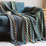 Vintage Aztec Stripe Blanket - Image 7