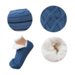 Warm Winter Knitted Home Socks - Image 20