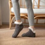 Warm Winter Knitted Home Socks - Image 15