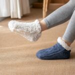 Warm Winter Knitted Home Socks - Image 16