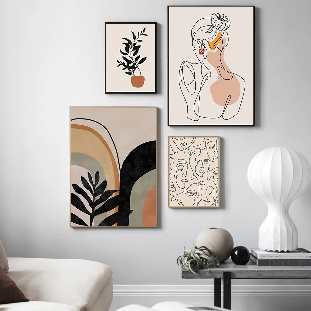 Figure & Flora Wall Art Collection - Image 1