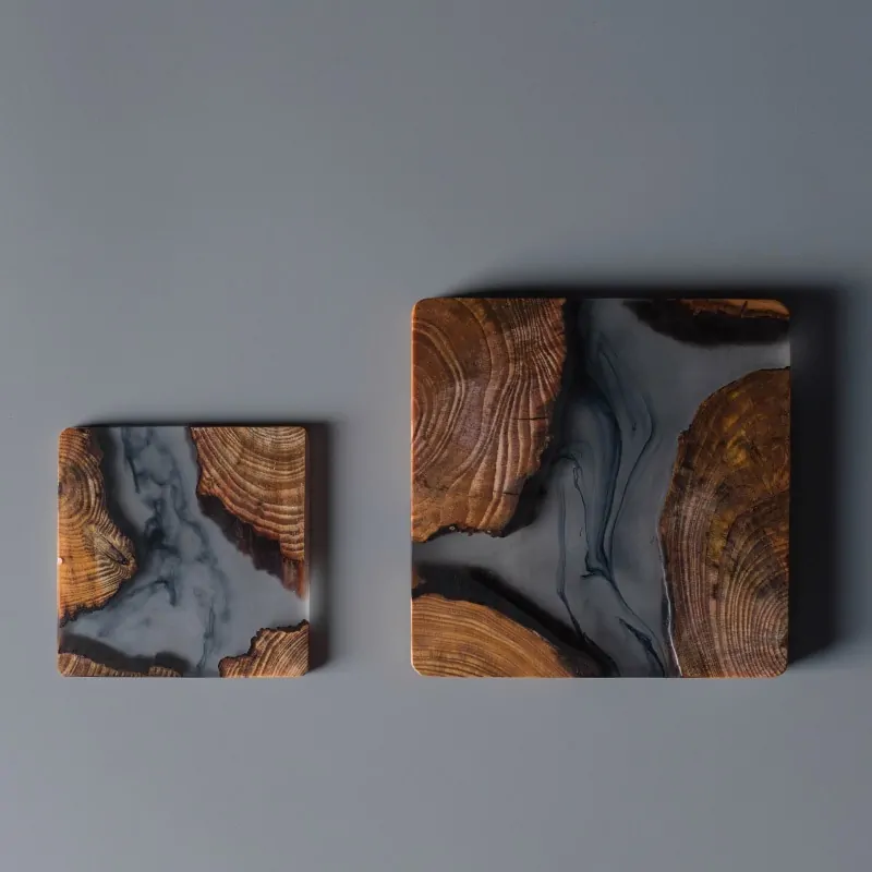 5587121095859.jpg Handmade Pine Cup and Teapot Coasters - Image 1
