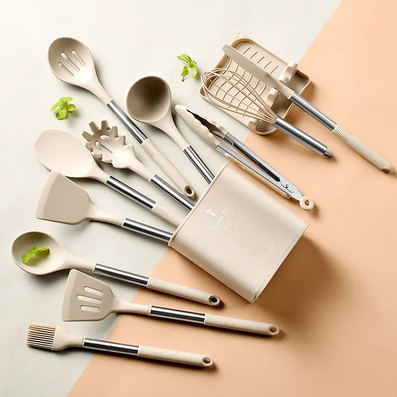 ae29a3ca-30ea-4d4f-b4b2-da283808c0d3.jpg Modern Silicone Kitchenware Set - Image 1