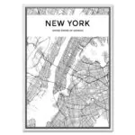 Metropolis Map Wall Art