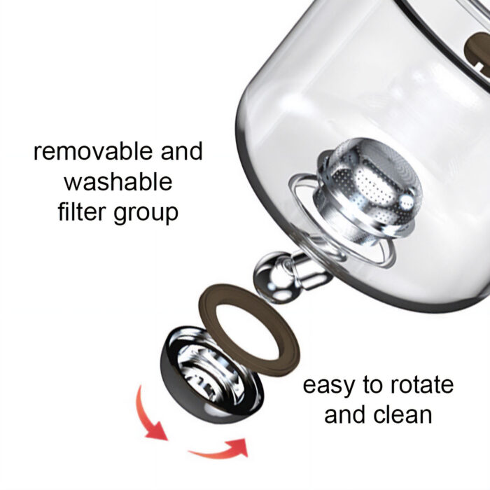SAKURA™ Kinetic Glass Teapot - Image 12