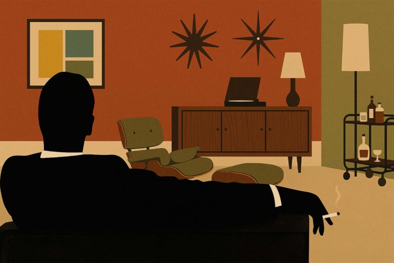 Mad Men Interior Design and the Mid Century Modern revival