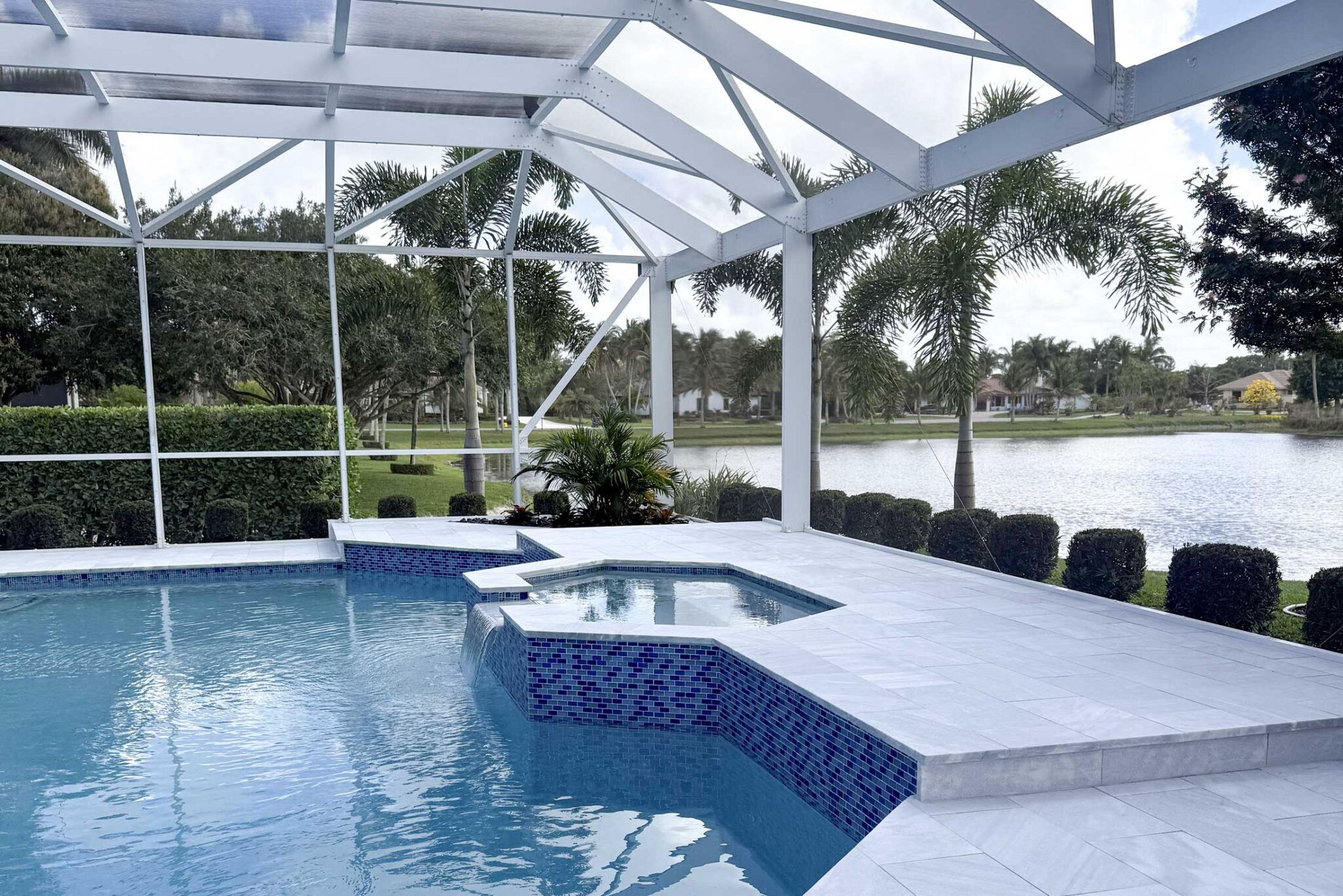 outdoor living space pool area kooihaus.com