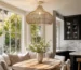 Flush mount rattan ceiling light ideas