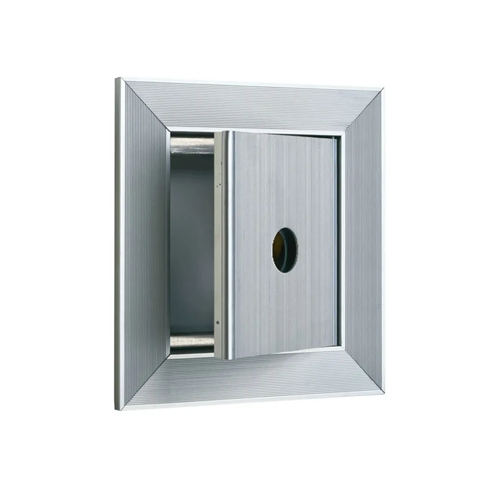 Wall-mounted USPS key keeper box for property access
