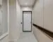 Integrated entryway cabinetry with a practical landing zone