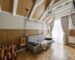 Warm 2026 Scandinavian interior with wood texture and muted color