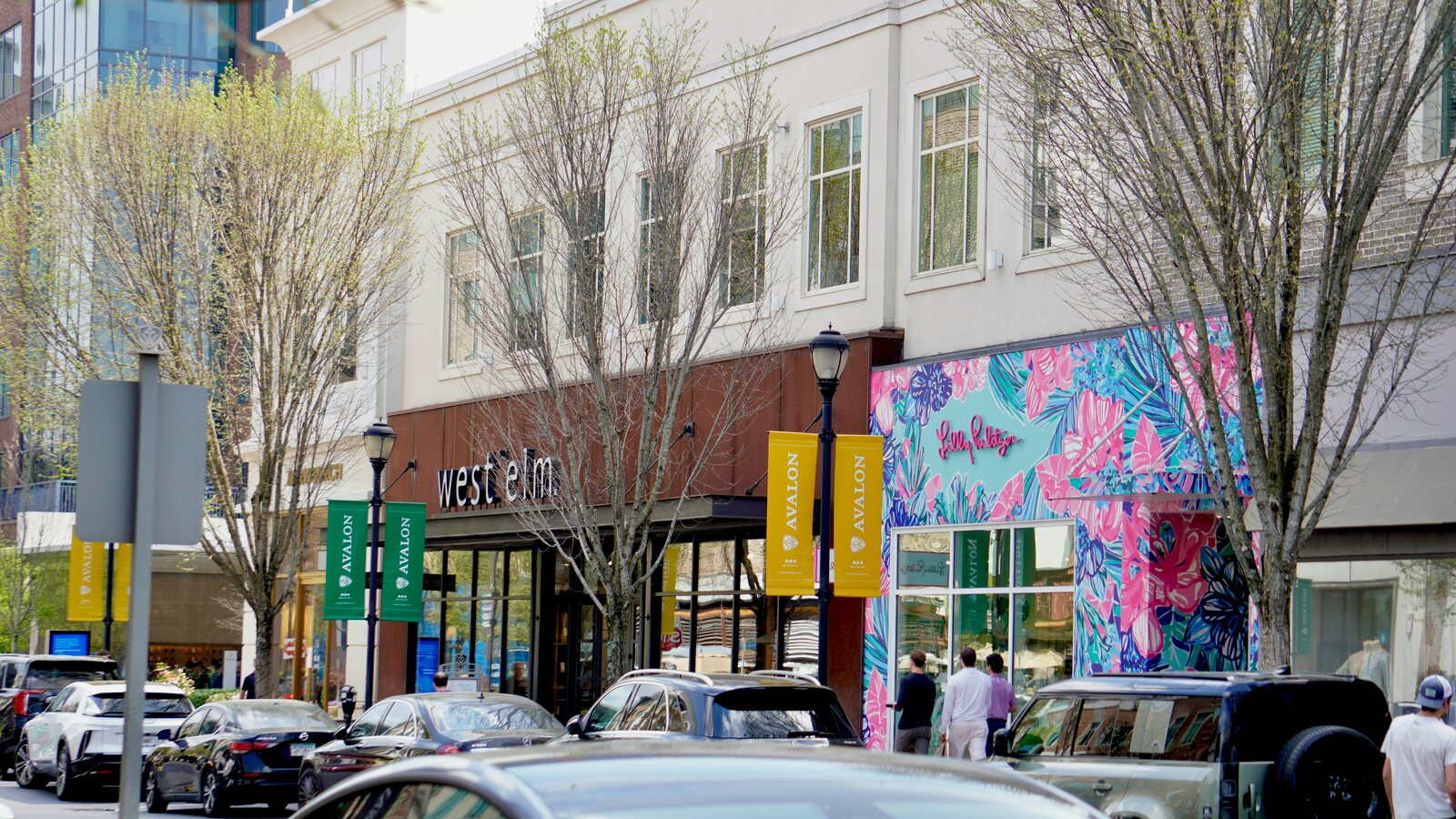 A West Elm storefront