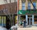 West Elm and Russ & Daughters storefronts shown side by side.