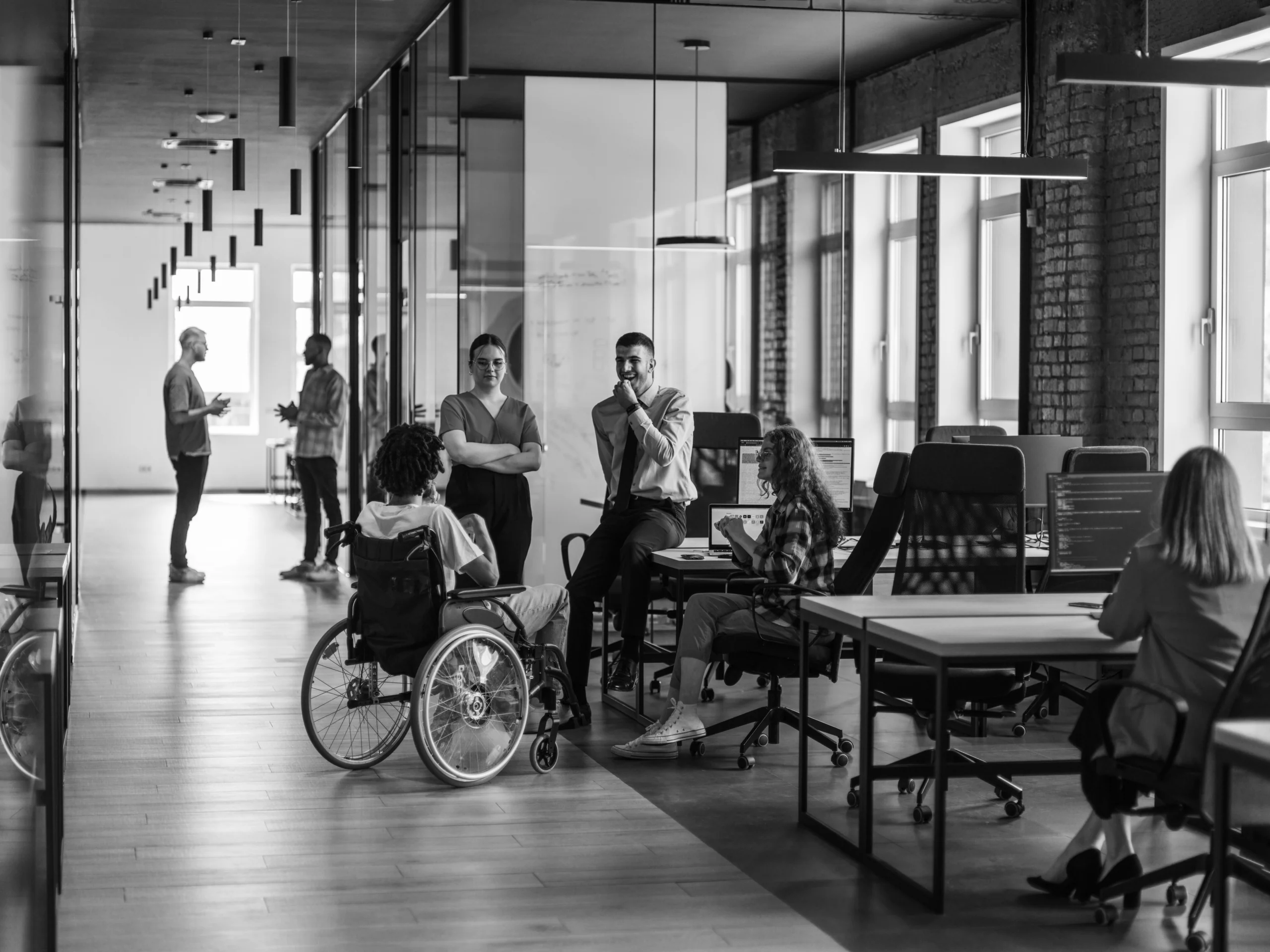 Inclusive workplace scene from the Neuroplaces press material for London Design Festival 2026